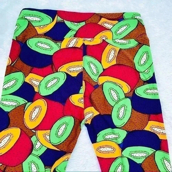 LULAROE High Waisted “Kiwi” Soft Skinny Leggings - Picture 8 of 12